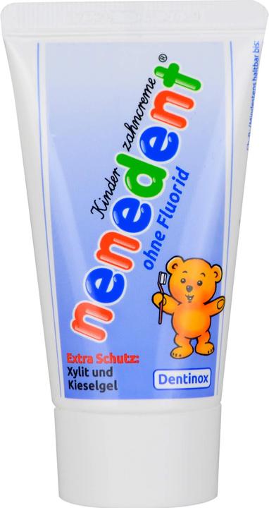 Dentinox Nenedent Kinderzahncreme ohne Fluorid Standtube, 50 ml Zahncreme (50 ml)