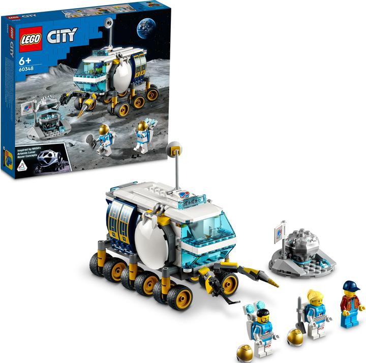 Actual product image LEGO Lunar rover (60348, LEGO City)
