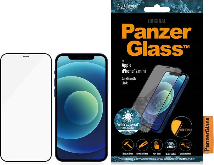 PanzerGlass Edge-to-Edge (1 pièce(s), Apple iPhone 12 mini)