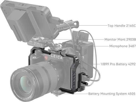 Actual product image SmallRig Cage for Leica SL3, detail colour: black (Cage)