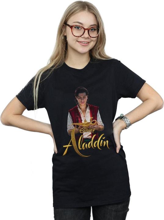 Immagine prodotto Disney Aladdin Movie Aladdin Photo Maglietta Ampia Donna (L)