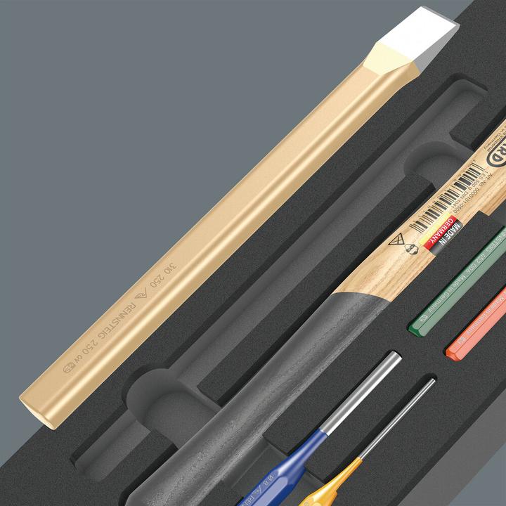 Produktbild Wera 9782 Schaumstoffeinlage Hammer Set 1 (6 Teile)