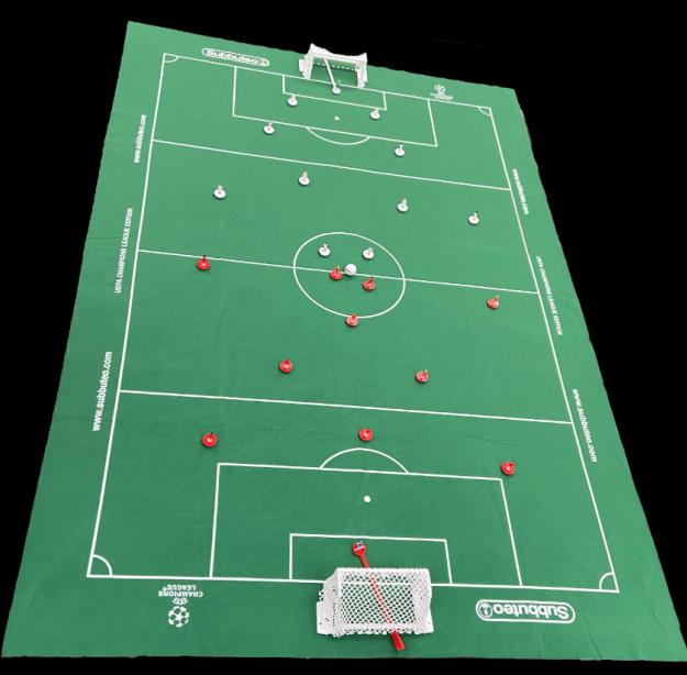 Actual product image Rocco Giocattoli Subbuteo - Champions League - Scatola Gioco Base (German)