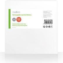 Actual product image Nedis Rechargeable lead battery 12 V - 9000 mAh - 150 x 65 x 95 mm - For use in emergency power supply (12 V, 9 Ah)