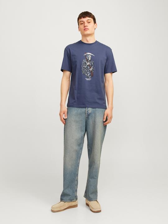 Actual product image Jack & Jones Printed round neck T-shirt T-shirt (L)