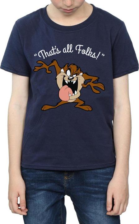 Image du produit Looney Tunes - T-shirt TAZ THAT'S ALL FOLKS - Garçon (140, 146)