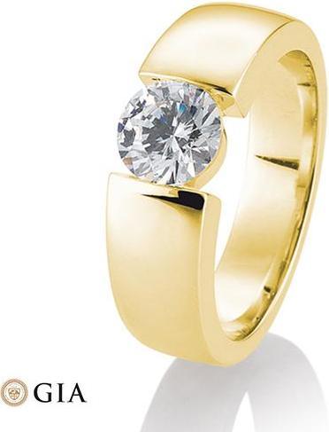 Image du produit Breuning Bague de serrage 0,80-1,50 ct. (53, Or 585/14 K)