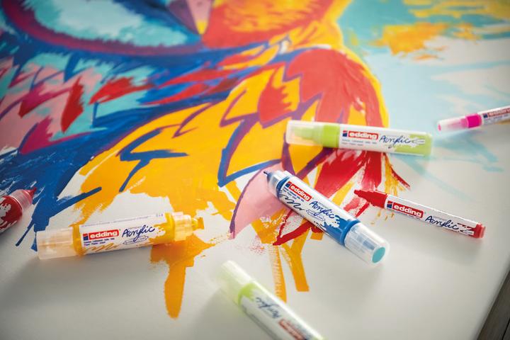 Produktbild Edding Acrylmarker 5100 Medium (Neonpink, 3 mm, 1 x)