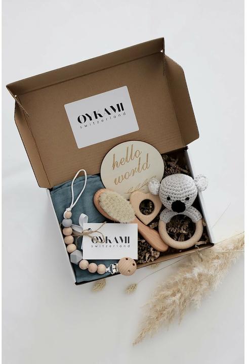 Image du produit Oykami Coffret cadeau bébé garçon "Vienne
