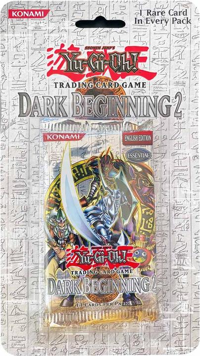 Produktbild Yu-Gi-Oh Dark Beginning 2 Booster Blister (Sealed) -! - EN (Englisch, Blister Pack)