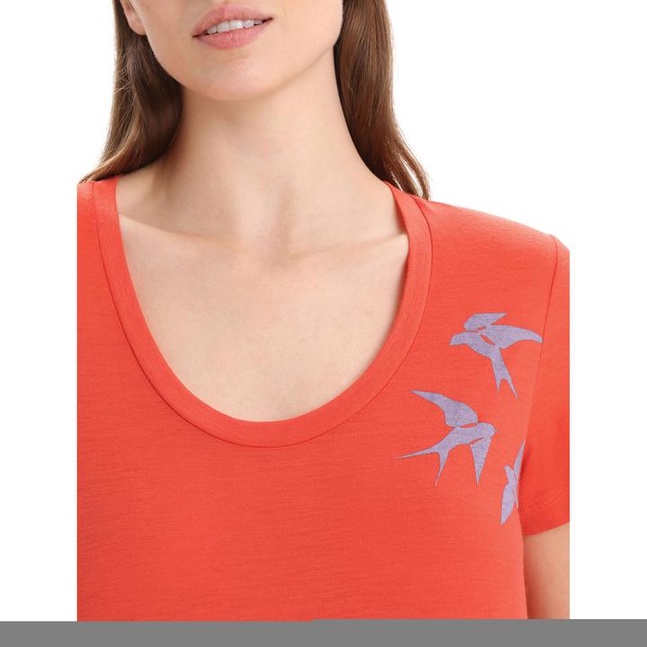 Immagine prodotto Icebreaker Tech Lite II S/S Scoop Donna Forme di Scambio (XL)