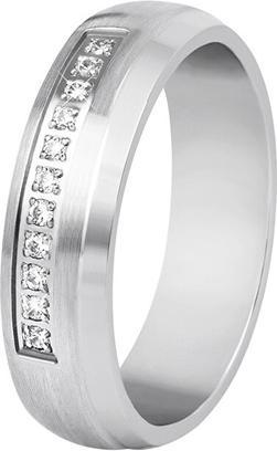 Actual product image Beneto Ladies wedding ring made of steel SPD03 - Circuit: 52 mm (52)