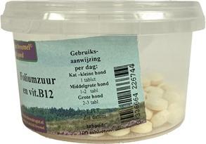 Actual product image Dierendrogist Foliumzuur Vitamins B12 (Cat, Dog)