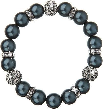 Evolution Group Elegant beaded bracelet with crystals 33058.3 (L)