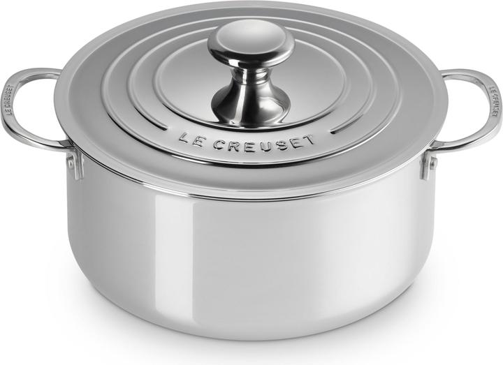 Le Creuset 3-ply Plus (24 cm, Bräter + Schmortopf, Edelstahl)