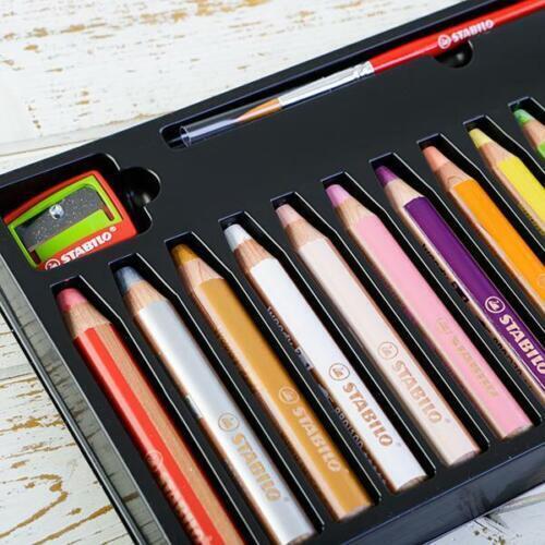 Produktbild STABILO Woody 3in1 Arty 18er Etui (Sortiert, 18 x)
