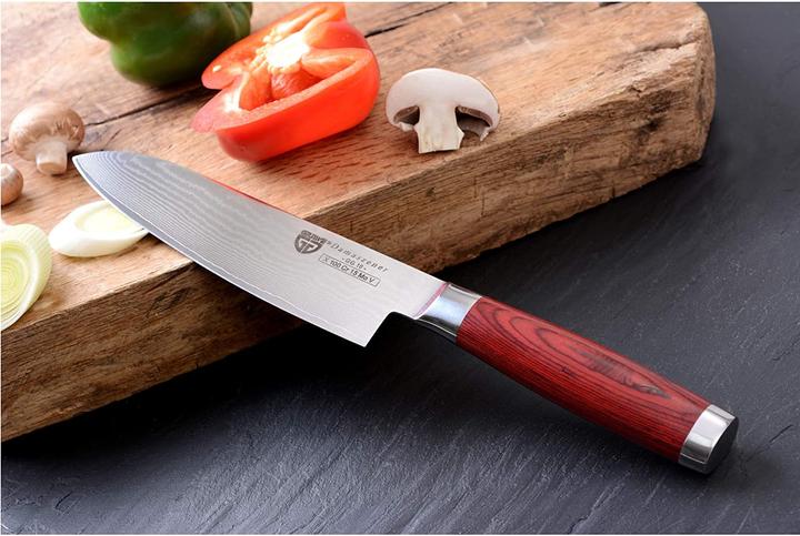 Actual product image Gräwe Damascus steel knife 17.5 cm (17.50 cm)