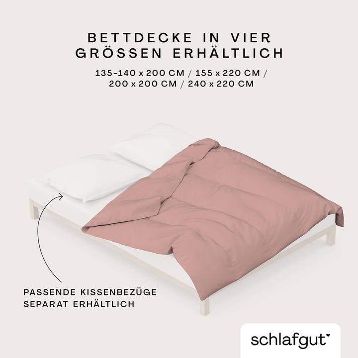 Image du produit schlafgut Woven Satin (Housse de couette, 200 x 200 cm)