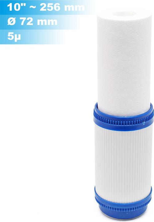 Immagine prodotto Naturewater PC-10 filtro per sedimenti a carbone attivo 10" 254mm filtro per acqua a osmosi inversa