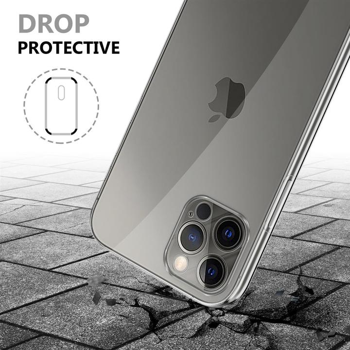 Produktbild Cadorabo TPU 360 Grad Case Cover (Apple iPhone 12)
