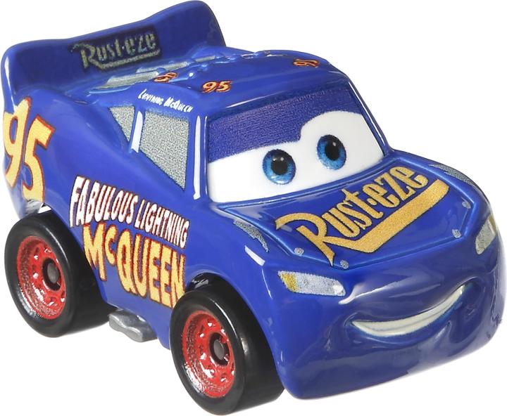 Actual product image Mattel Disney Pixar Cars Mini Racers Fabulous Lightning McQueen