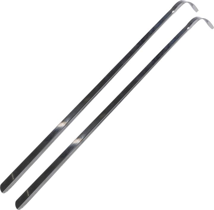Image du produit ProWorld 2er-Set Schuhlöffel, Edelstahl, 51 cm