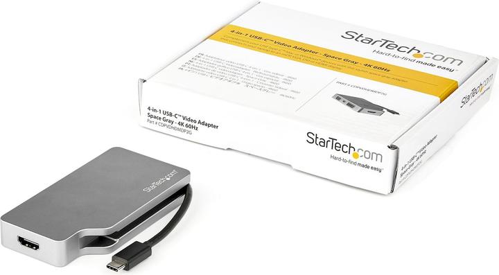 Produktbild StarTech USB C Multiport Adapter (USB Typ-C, 10.40 cm)