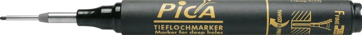 Produktbild Pica L150-Pica ink-Set Tieflochmarker permanent 3 Stifte, schwarz,, rot (Set, blau; rot; schwarz, 1.50 mm, 3 x)