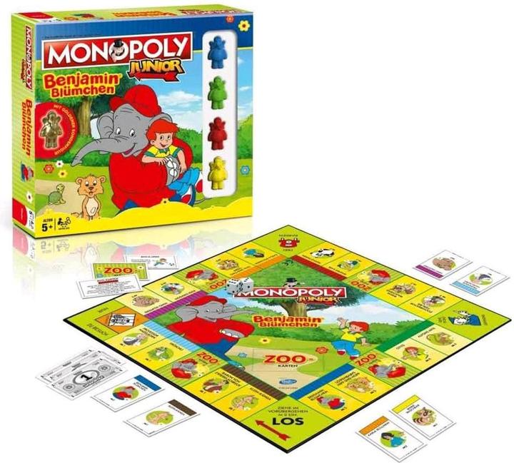 Produktbild Winning Moves Monopoly Junior Benjamin Blümchen Collectors Edition (Deutsch)
