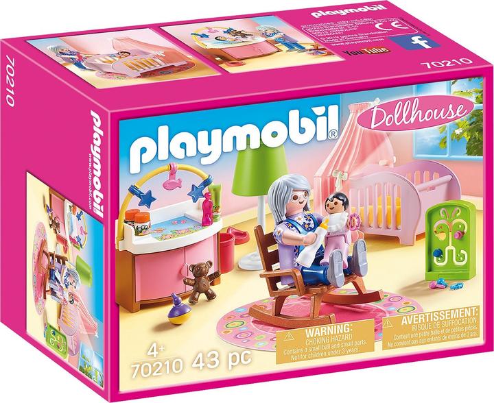 Playmobil Babyzimmer (70210, Playmobil Dollhouse)
