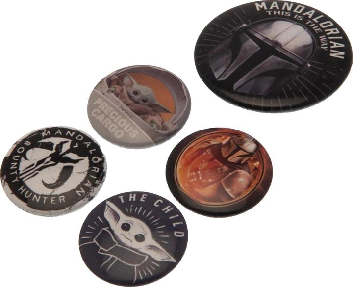 Image du produit Star Wars Kit de badges This Is The Way 5pcs plastique