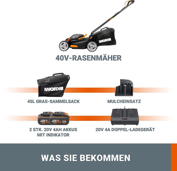 Image du produit Worx WG743E (Fonctionnement sur batterie)