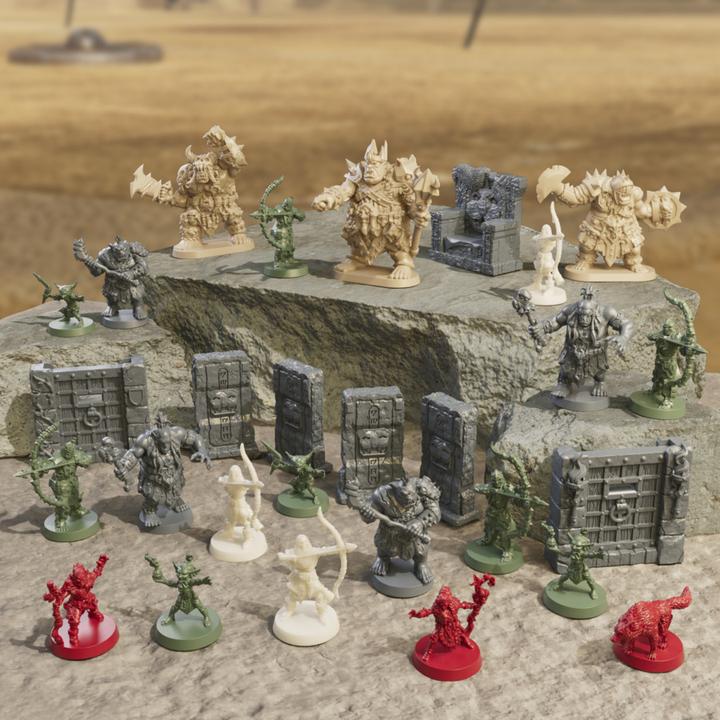 Actual product image Hasbro Heroquest L'Orda Degli Ogre