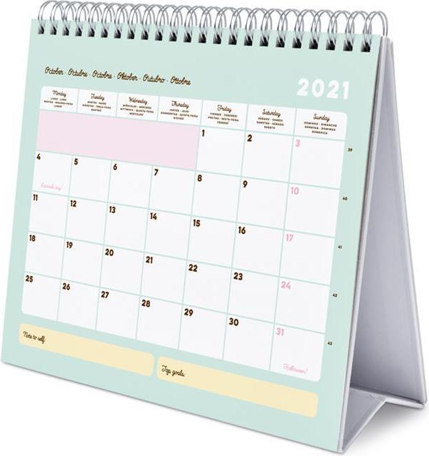 Actual product image Pusheen Table Calendar from the Foodie Collection 2021 (17 x 20 cm)