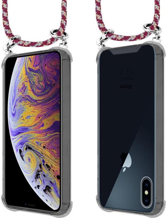 Produktbild Cadorabo TPU Handy Kette SILBER Cover