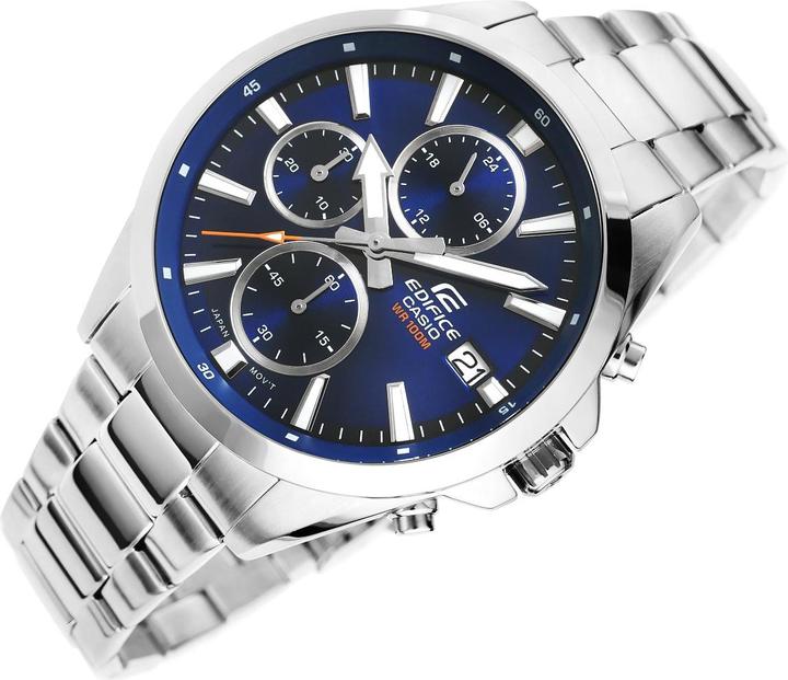 Produktbild Casio Edifice EFV-560D-2AVUEF Horloge - Staal - Zilverkleurig - 42 mm (Chronograph, 44 mm)