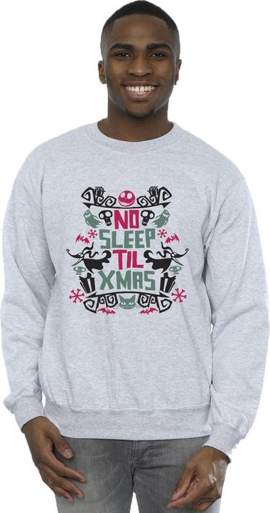 Immagine prodotto Disney The Nightmare Before Christmas No Sleep Til Xmas Felpa Uomo (XL)