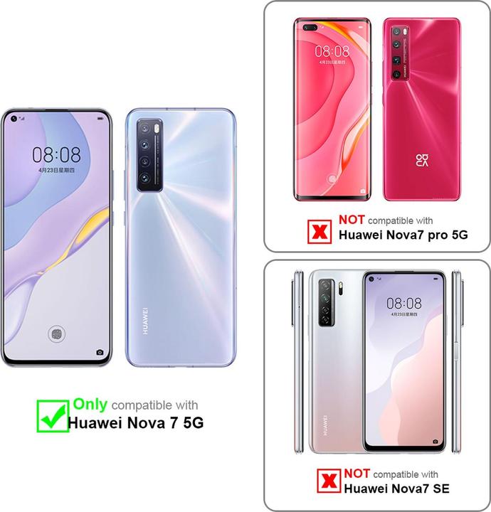 Produktbild Cadorabo TPU Handy Kette SILBER Cover