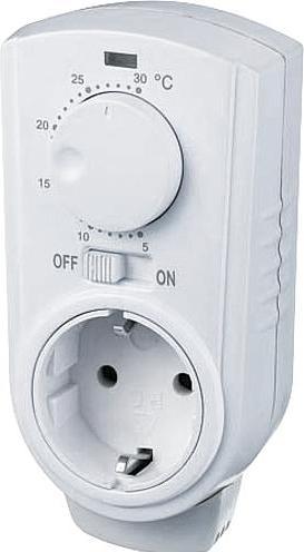 interBär Room thermostat intermediate plug 5 to 30 °C