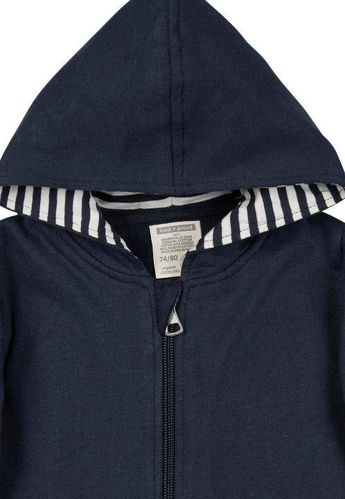 Produktbild loud + proud Kapuzenjacke (74, 80)