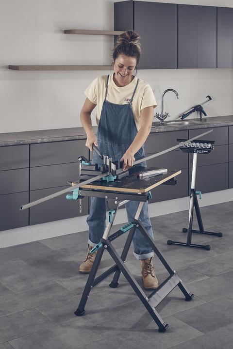 Produktbild wolfcraft Spann- und Arbeitstisch MASTER 650 ERGO (65 cm, 72 cm)