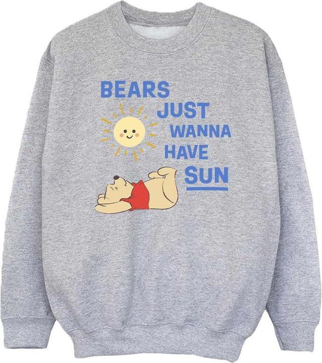 Image du produit Disney - Sweat WINNIE THE POOH BEARS JUST WANNA HAVE SUN - Fille (140, 146)