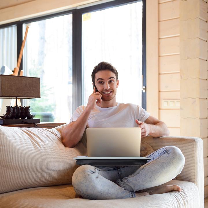 Image du produit Relaxdays Coussin de laptop