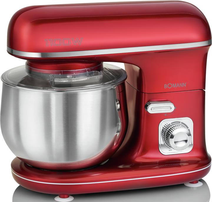 Bomann KM 6010 CB kneedmachine rood (1100 W)