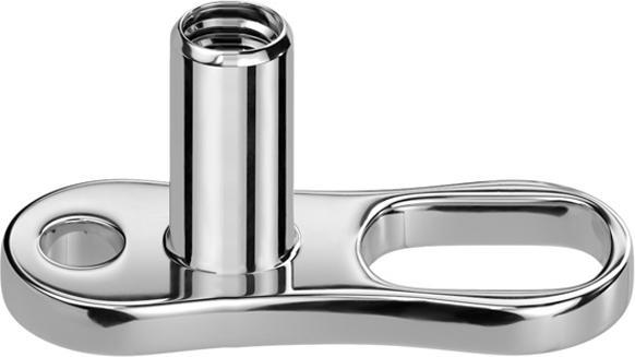 Image du produit Star Piercing Ancre dermique petit et grand trou (sans laiton, Titane G23)