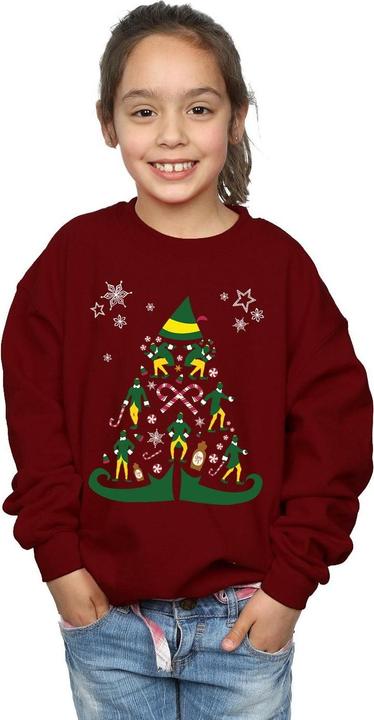 Immagine prodotto Elf Christmas Tree Felpa Ragazze (152, 158)