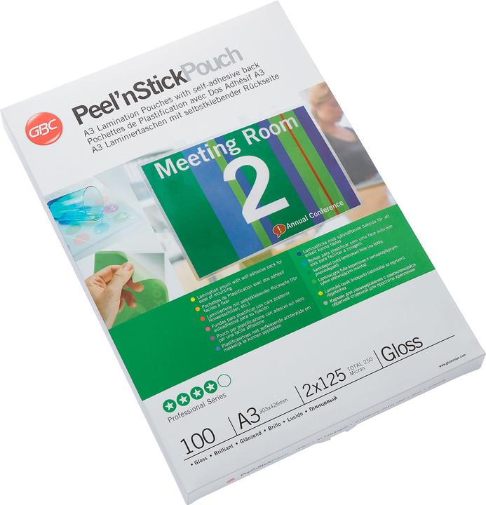 Image du produit GBC Films de plastification de qualité supérieure (A3, 100 pièce(s), 125 µm)