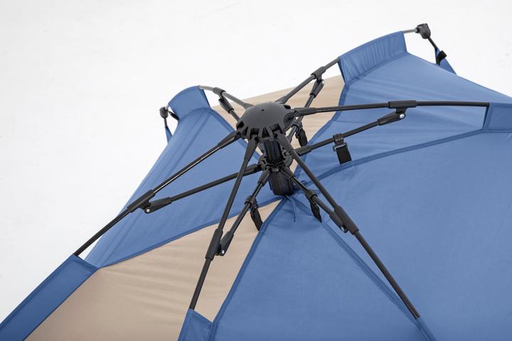 Actual product image Bestway Tent Polyester with Ventilation 107/127x240x125 cm Camping & Beach 68144 (Dome tent, 3.30 kg, 4 persons)