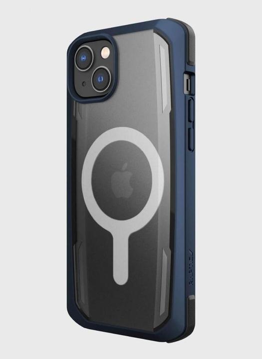 X-Doria Raptic Secure Case for iPhone 14 with Blue Armored MagSafe Cover (Apple iPhone 14)