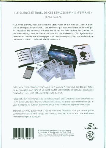 Actual product image Elder-Craft RPG Audio Box - Out There : Exile (French)